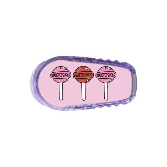 Diabetes Sucks Dexcom G6/One Sensor Sticker