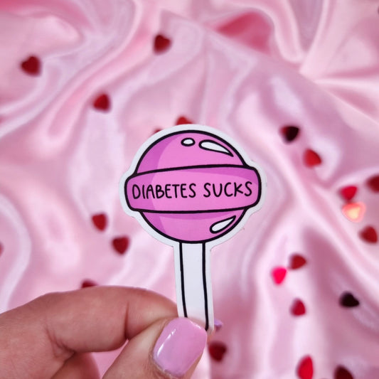 Diabetes Sucks Lollipop