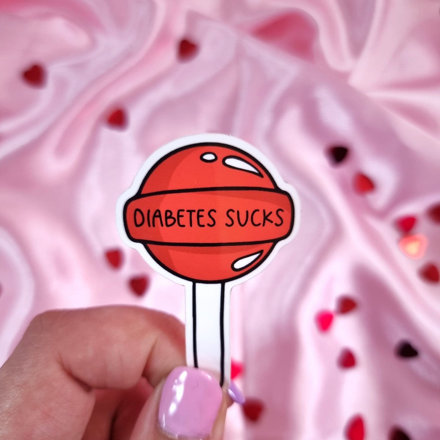 Diabetes Sucks Lollipop