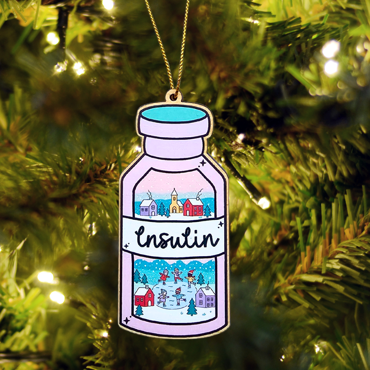 Insulin Vial - Insulin On Ice Decoration