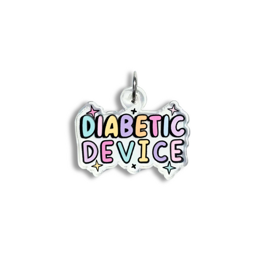 Diabetic Device Charm