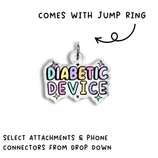 Diabetic Device Charm