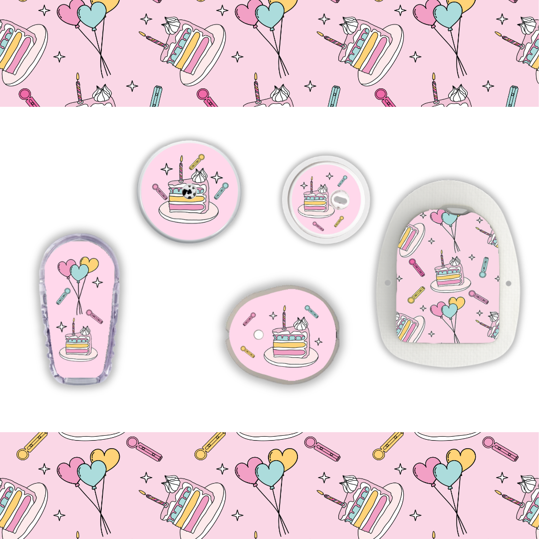 Time for Cake Device Stickers