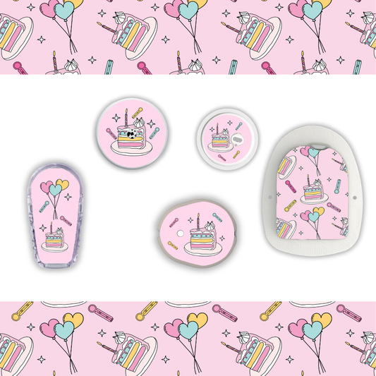 Time for Cake Device Stickers
