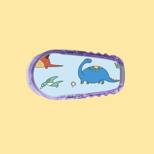 Dinosaur Dexcom G6/One Sensor Sticker