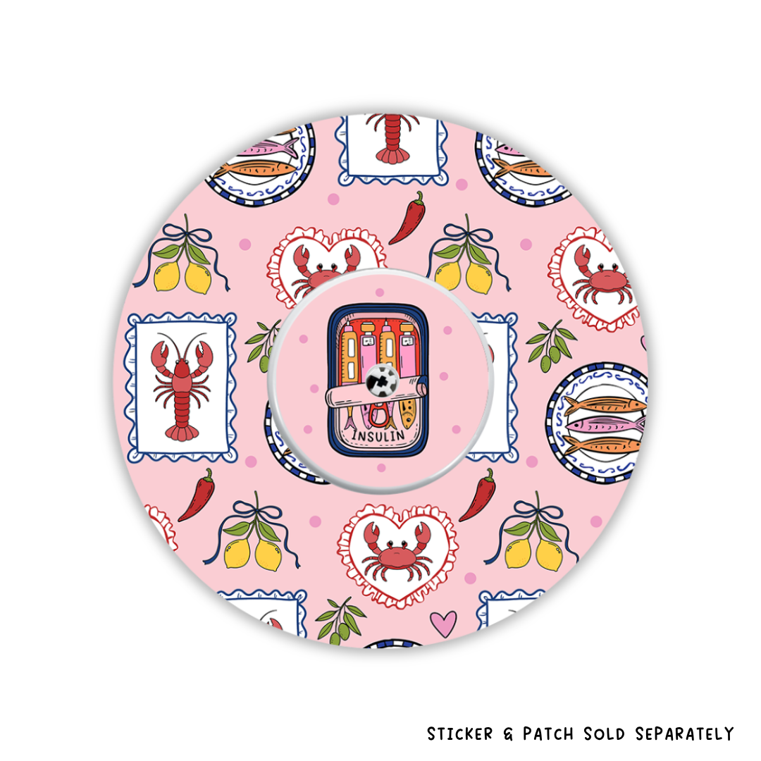 Summer Diabetic Device Patch 4 Pack