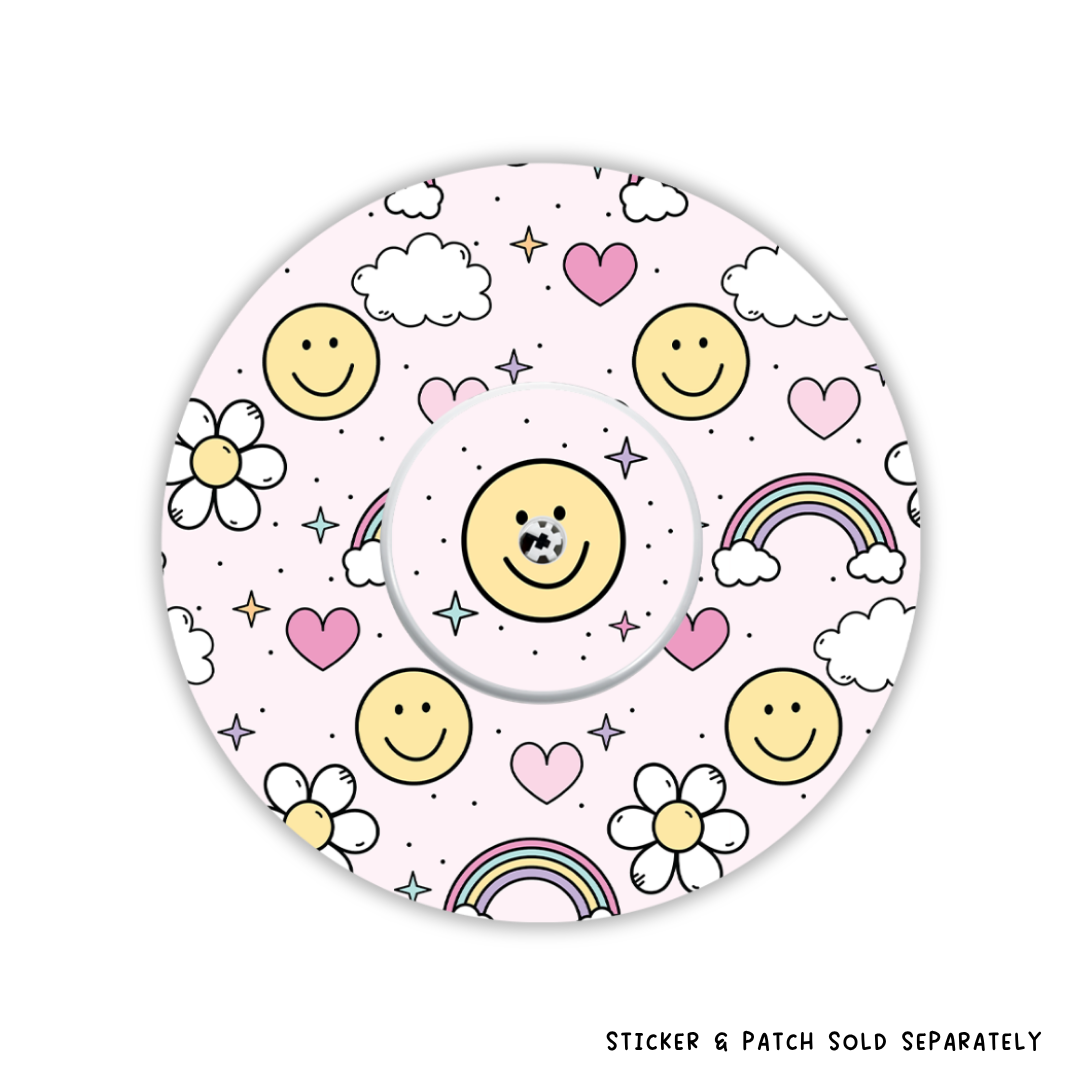 Brighten Your Diabetic Device Patch 4 Pack