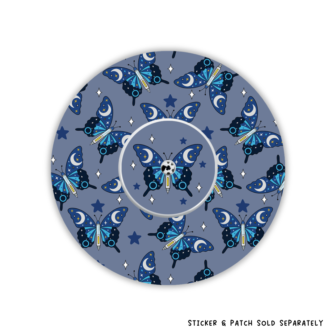 Diabetes Awareness Butterfly Device Patches