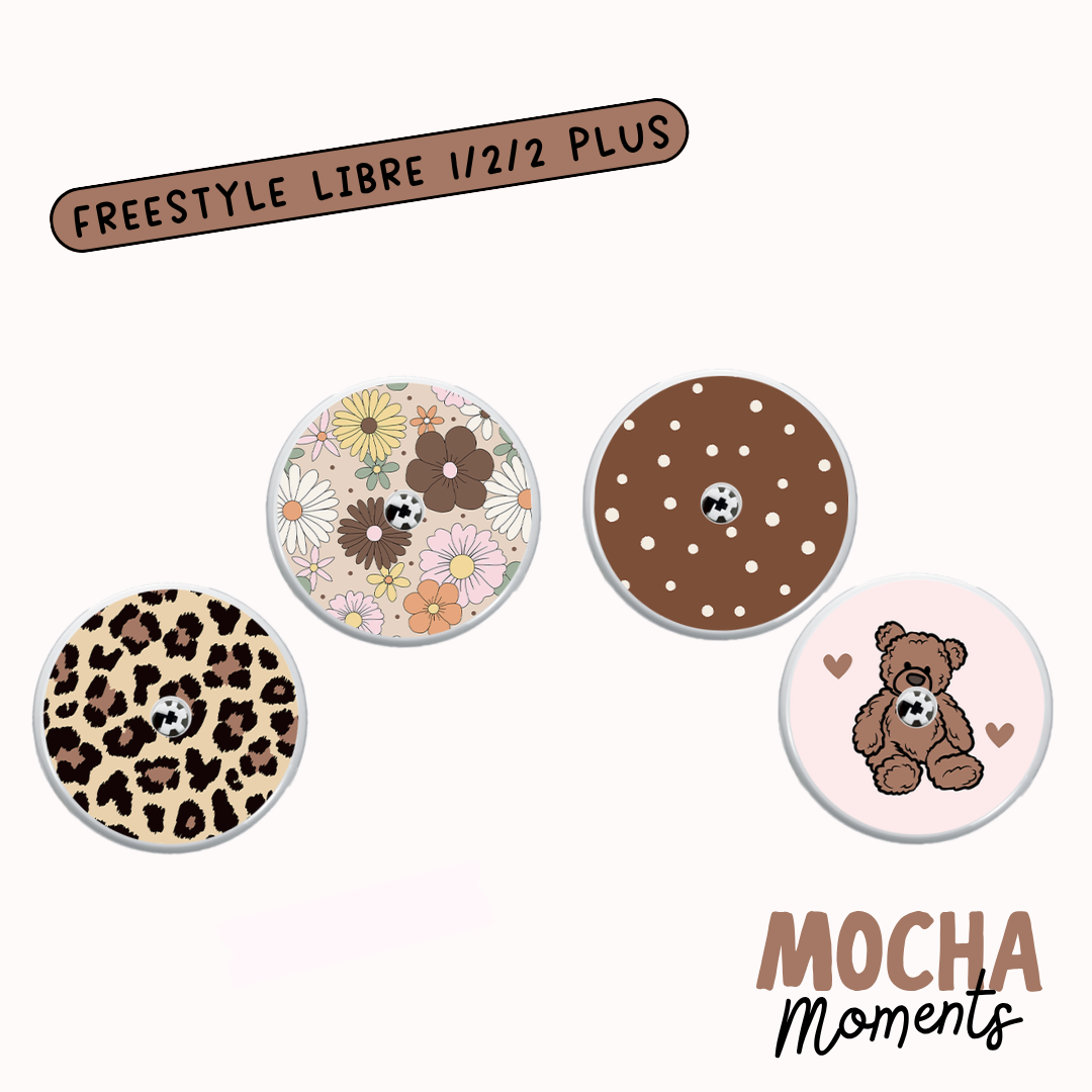 Mocha Moments Device Sticker 4 Pack