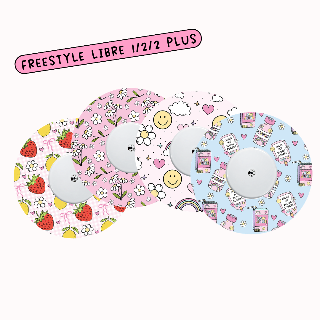 Brighten Your Diabetic Device Patch 4 Pack