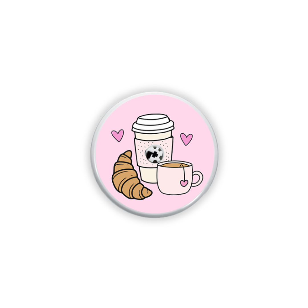 Croissants for Breakfast Device Stickers
