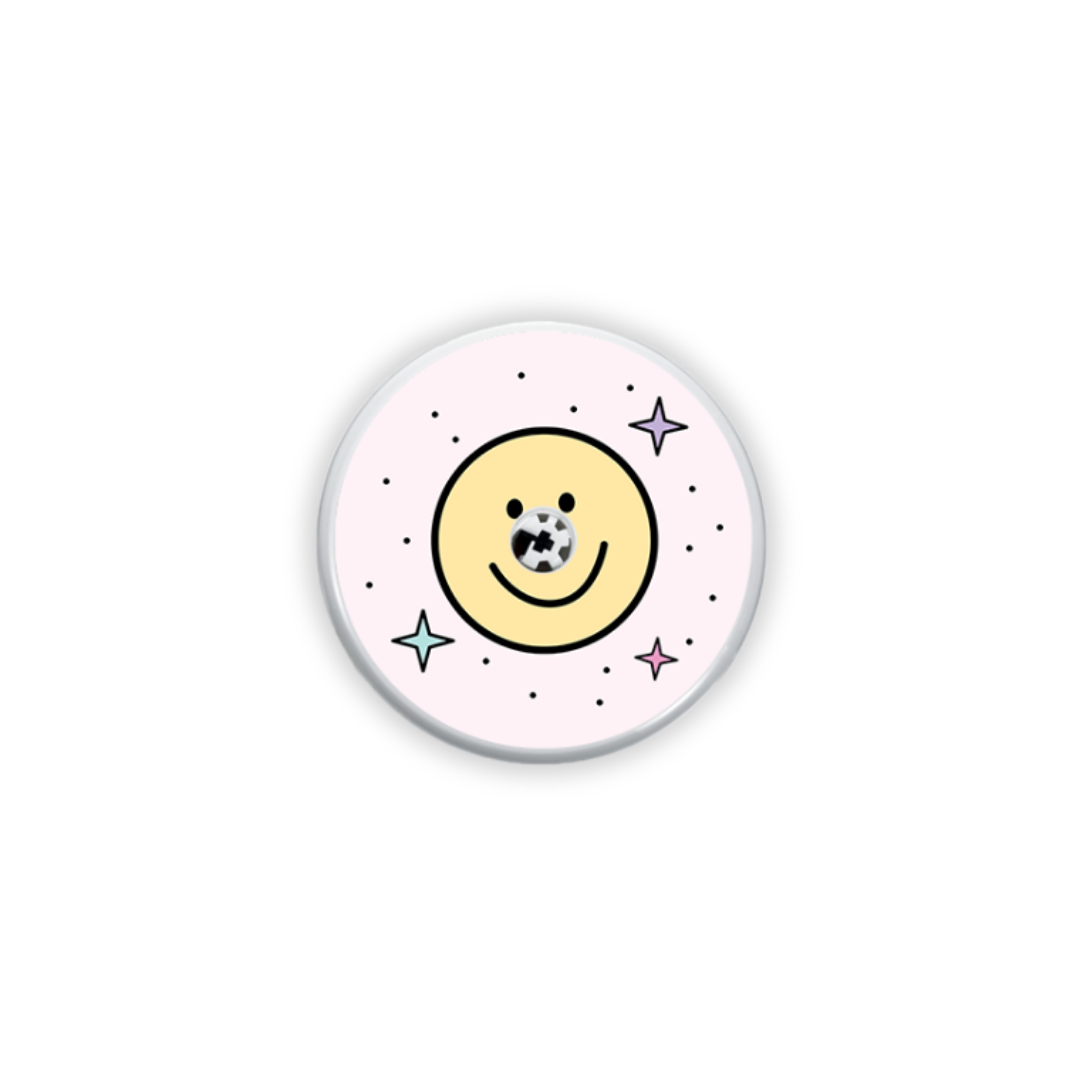 Brighten Your Diabetic Device Sticker 4 Pack