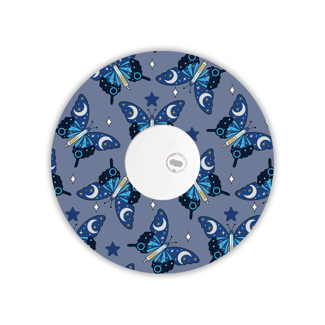 Diabetes Awareness Butterfly Device Patches
