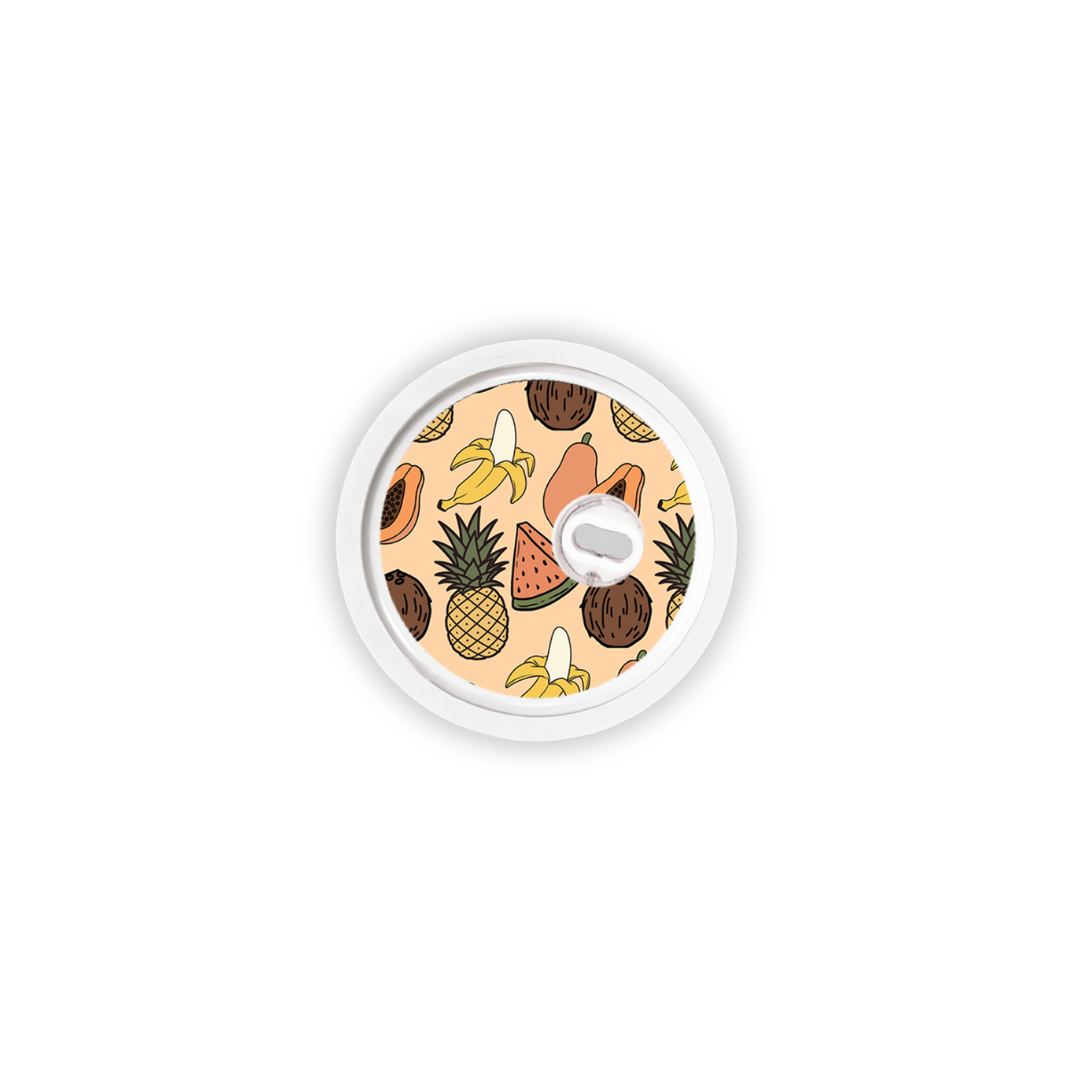 Tropical Fruit Device Stickers