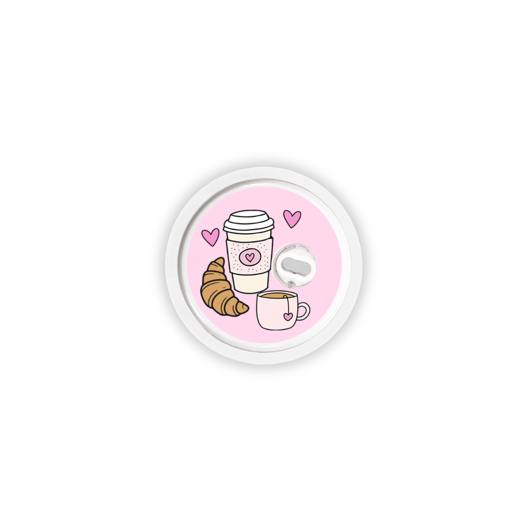 Croissants for Breakfast Device Stickers