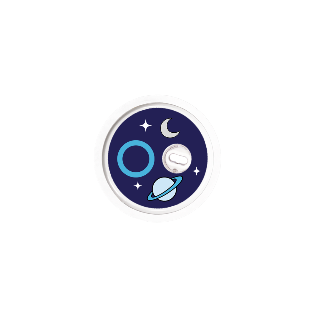 Diabetes in the Stars Device Stickers