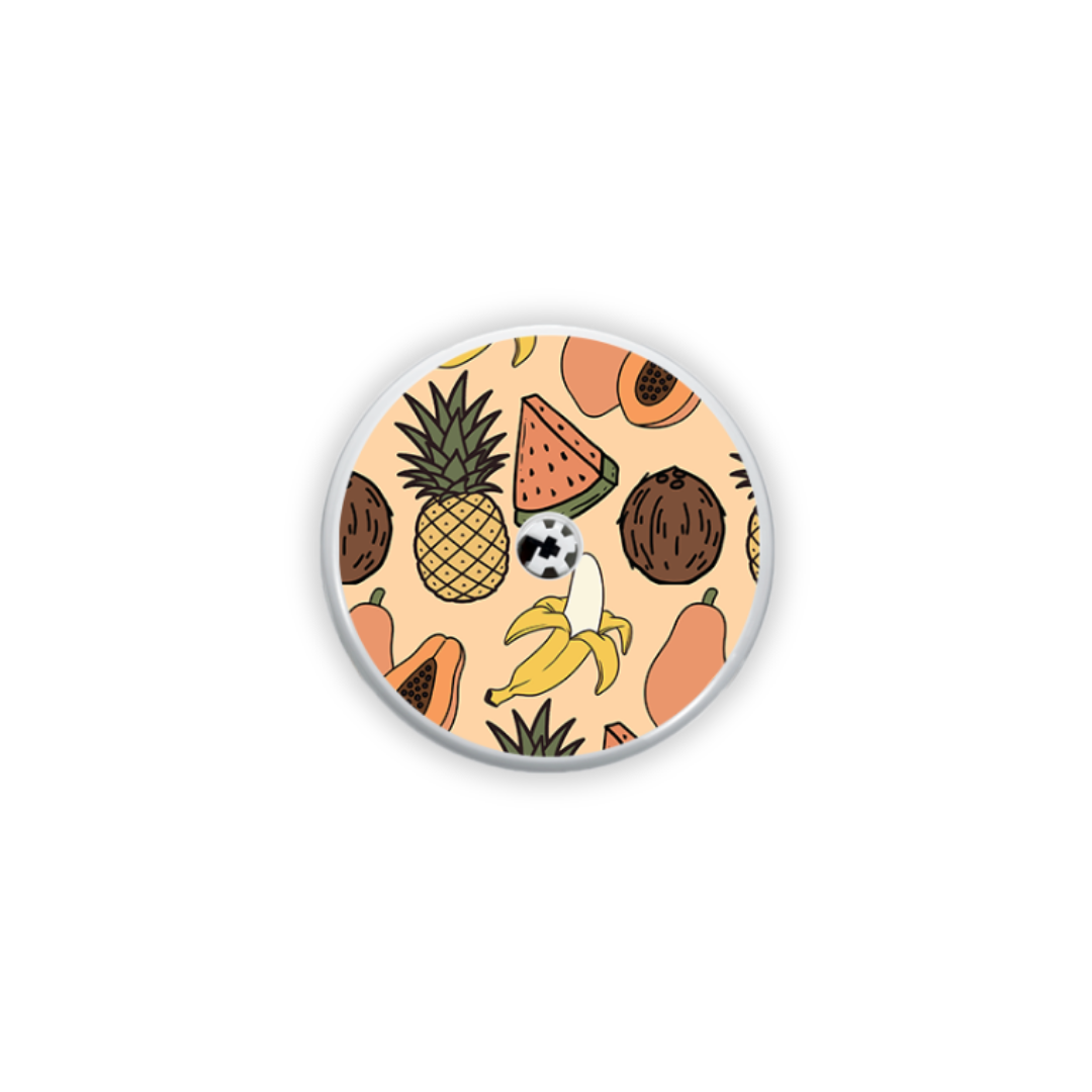 Tropical Fruit Device Stickers
