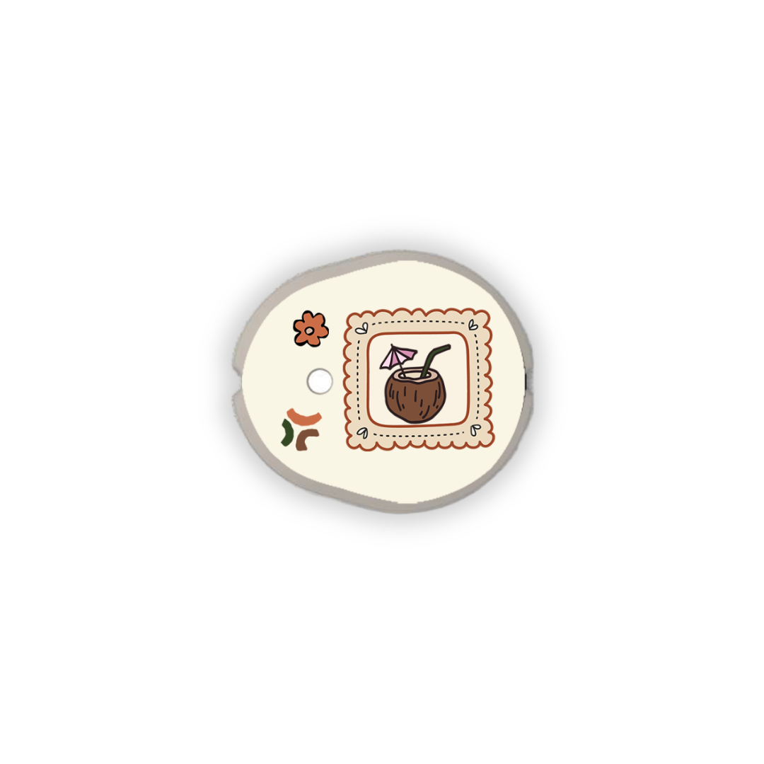 Postcards from Paradise Device Stickers