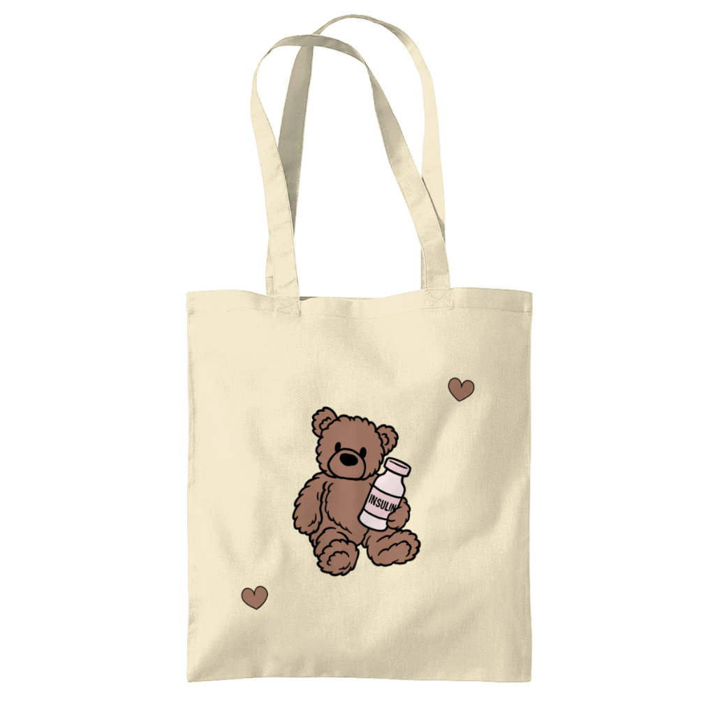 Insulin Bear Tote Bag