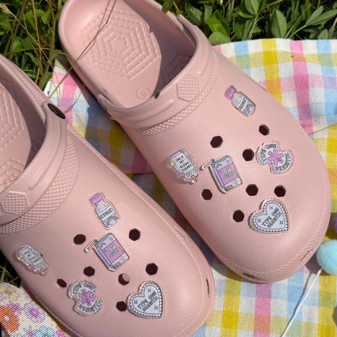 Diabetic Shoe Charms