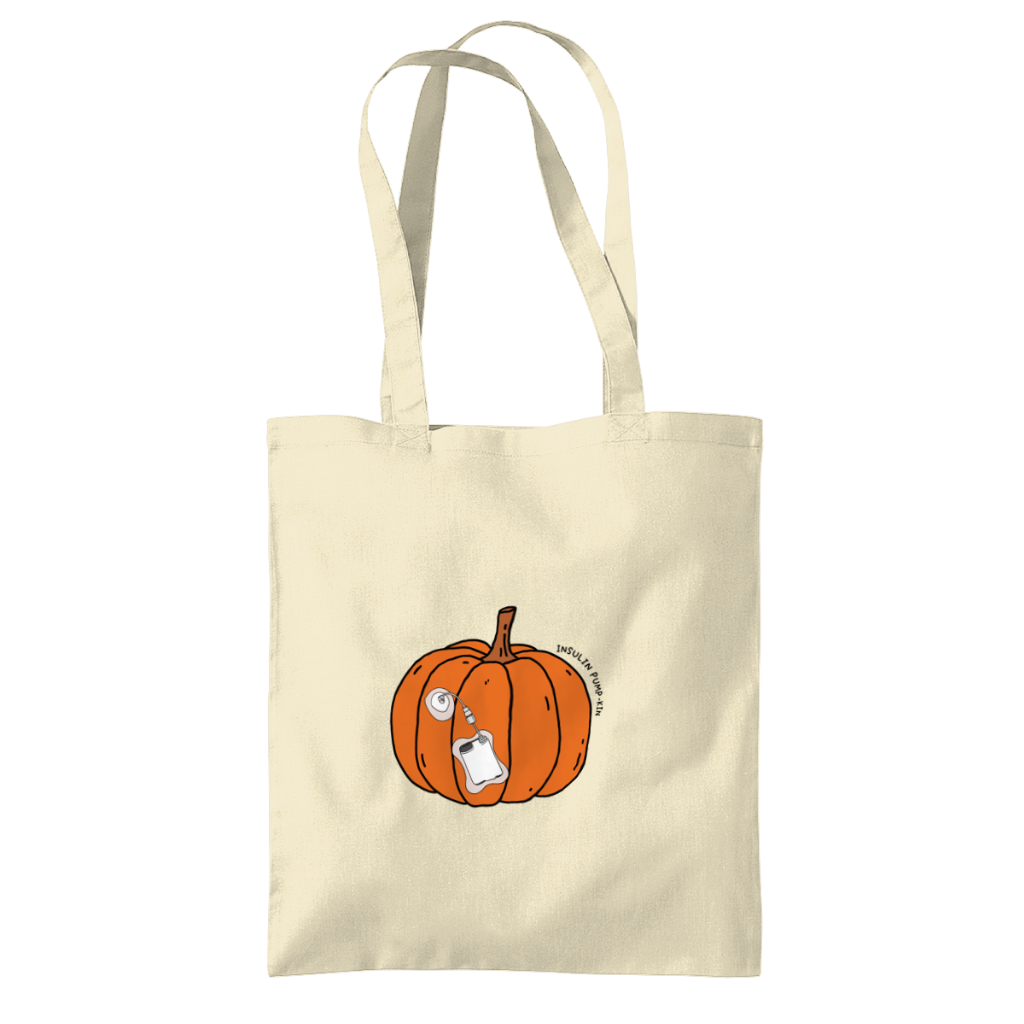 Insulin Pumpkin Mobi Tote Bag