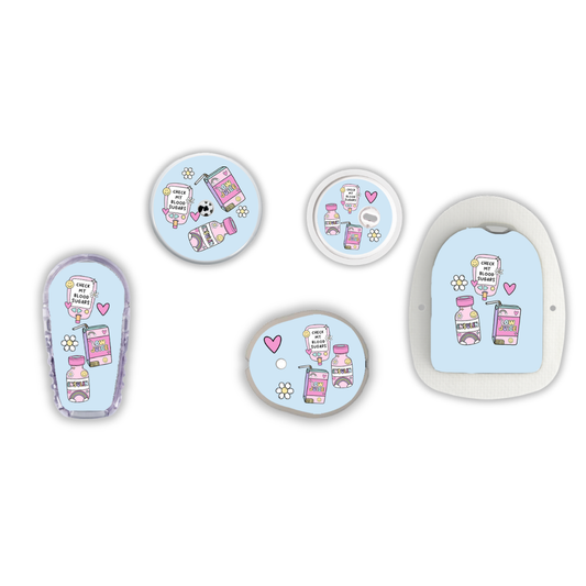 Brighten your Diabetes Device Stickers