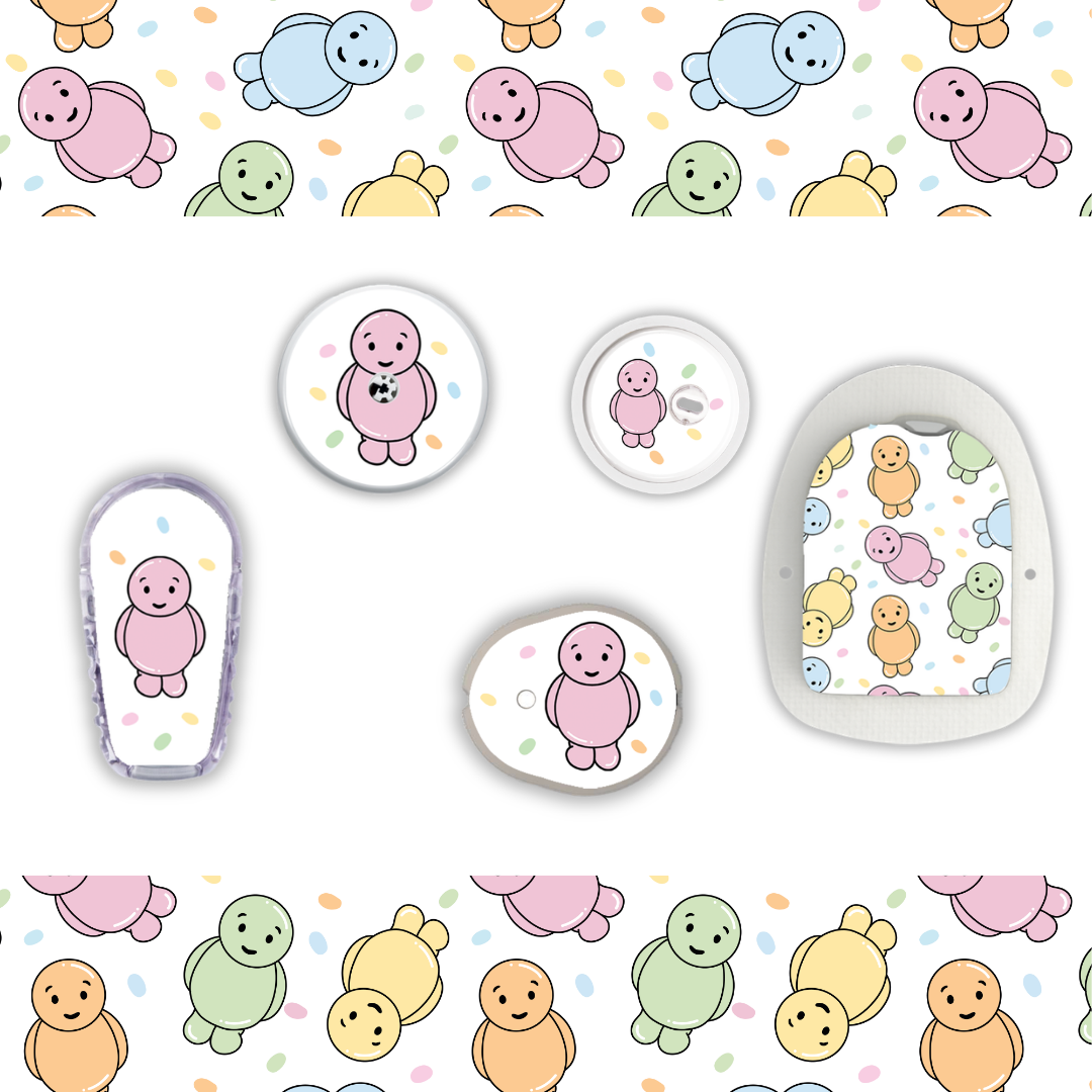 Jelly Baby Device Stickers