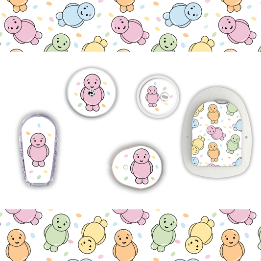Jelly Baby Device Stickers