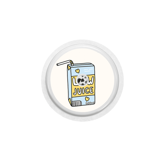 Juice Box Freestyle Libre 1/2 Sensor Sticker