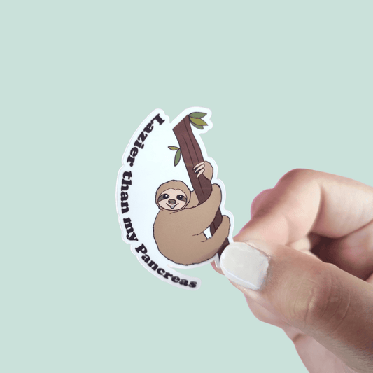 Lazier than...Sloth Sticker