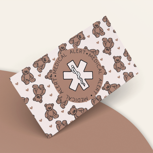 Bear Medical Alert Card