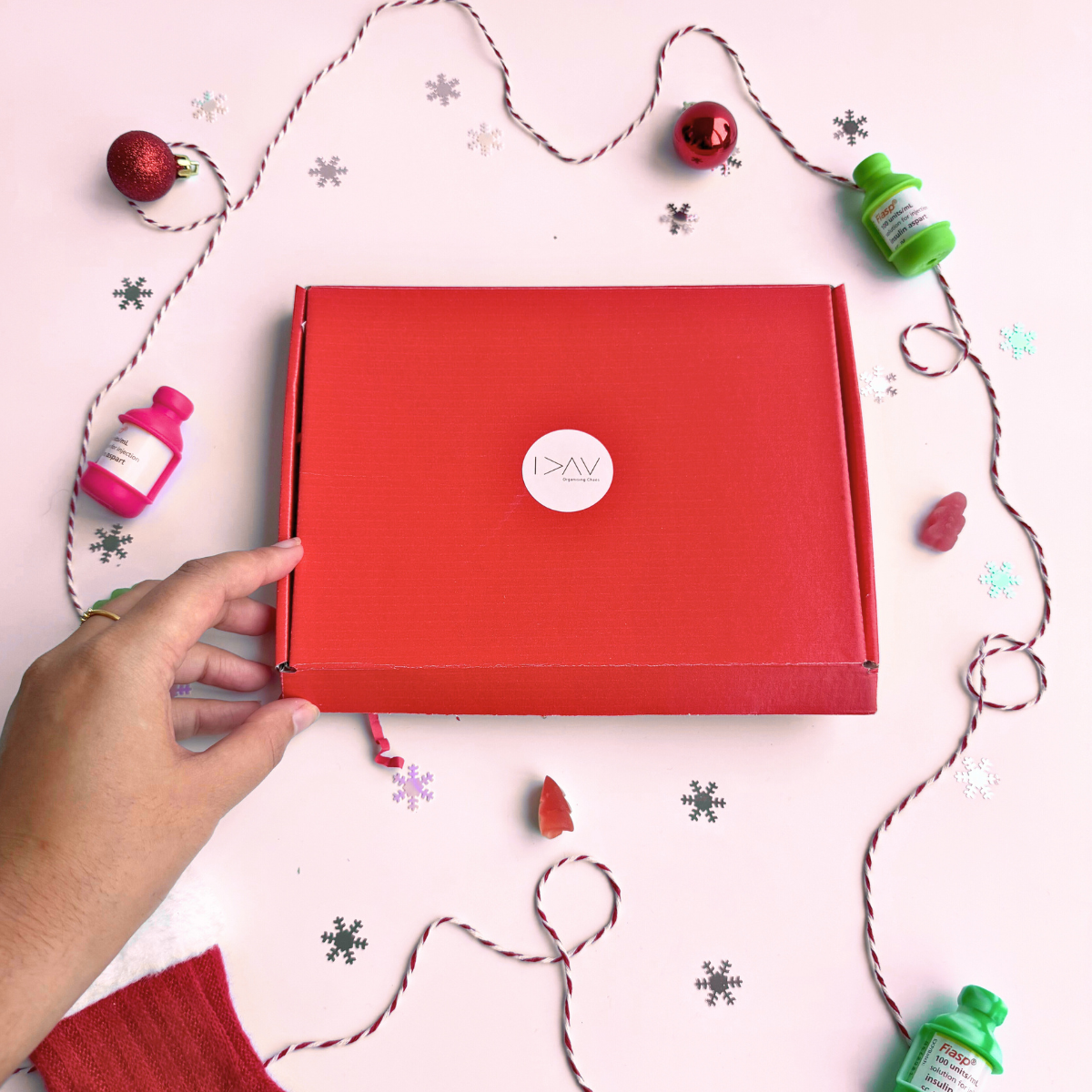 Diabetic Christmas OC Box