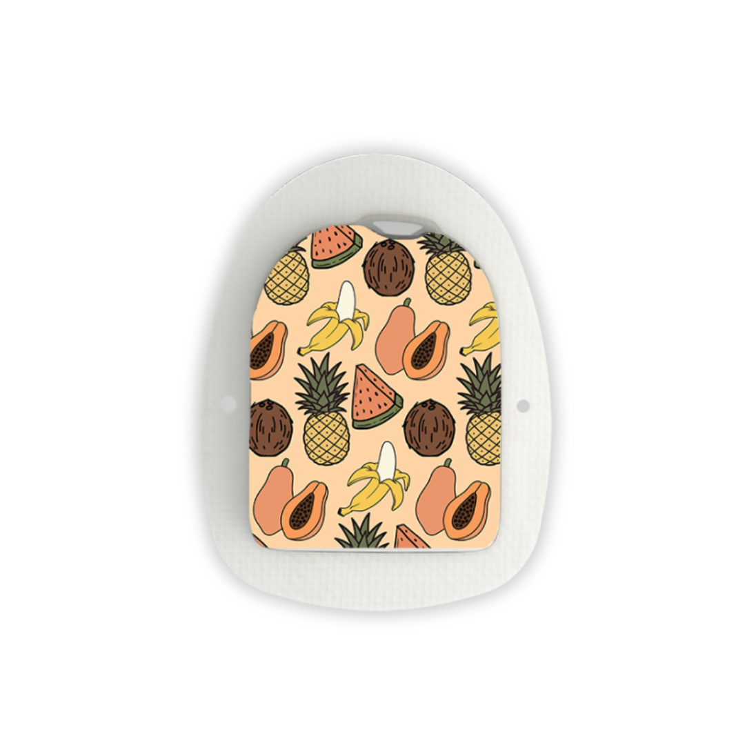 Tropical Fruit Device Stickers