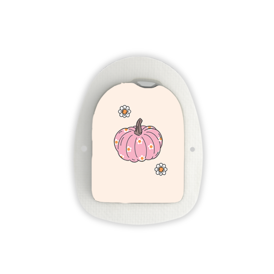 Pink Pumpkin Device Stickers