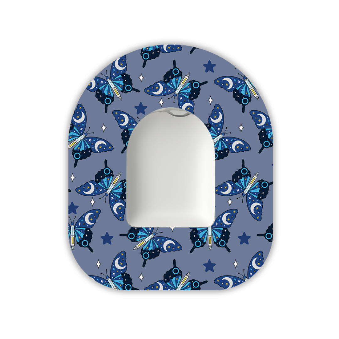 Diabetes Awareness Butterfly Device Patches