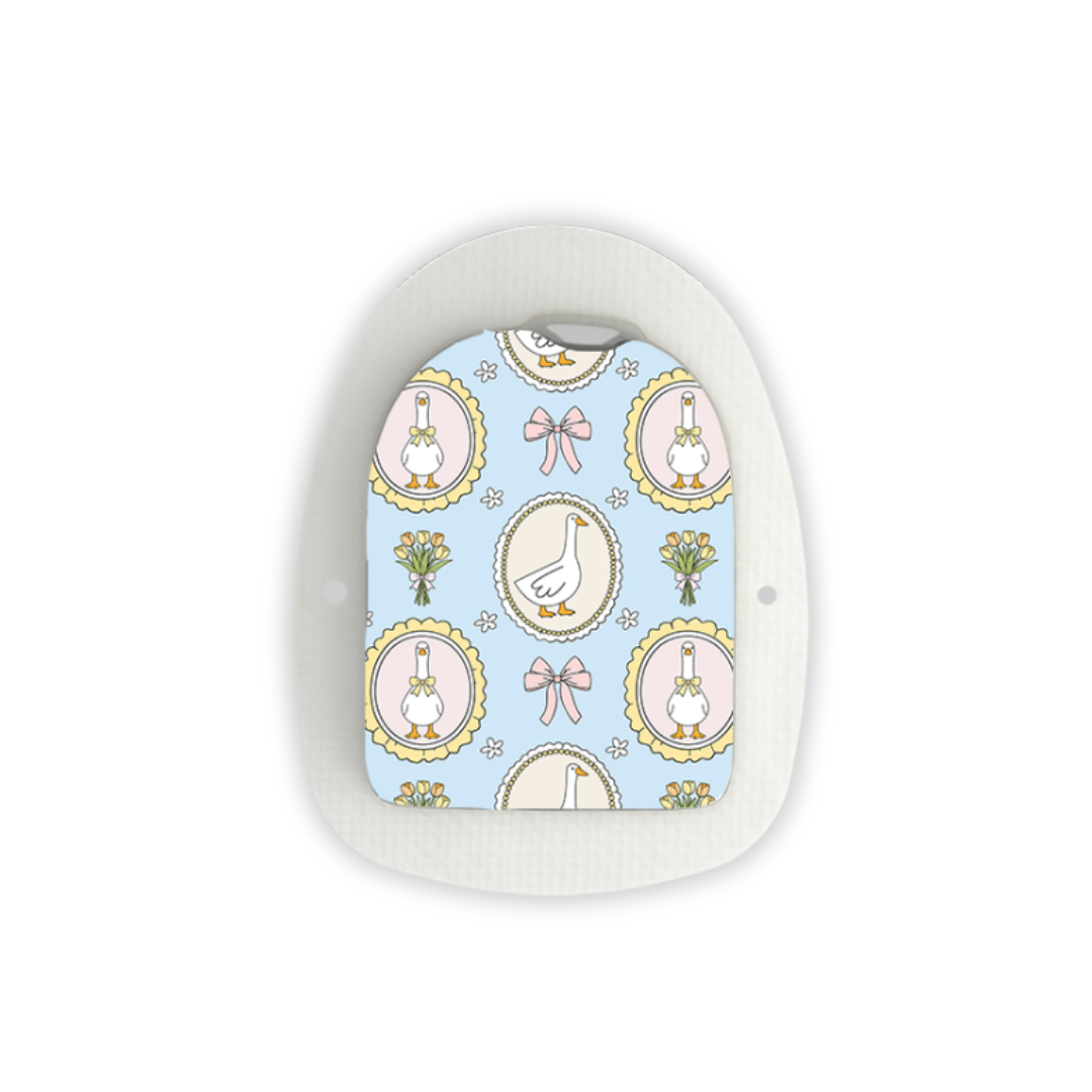 Silly Glucose Goose Device Stickers