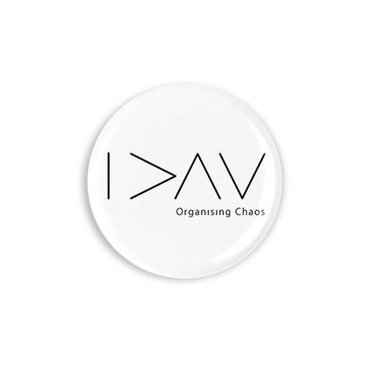 Organising Chaos Button Badge