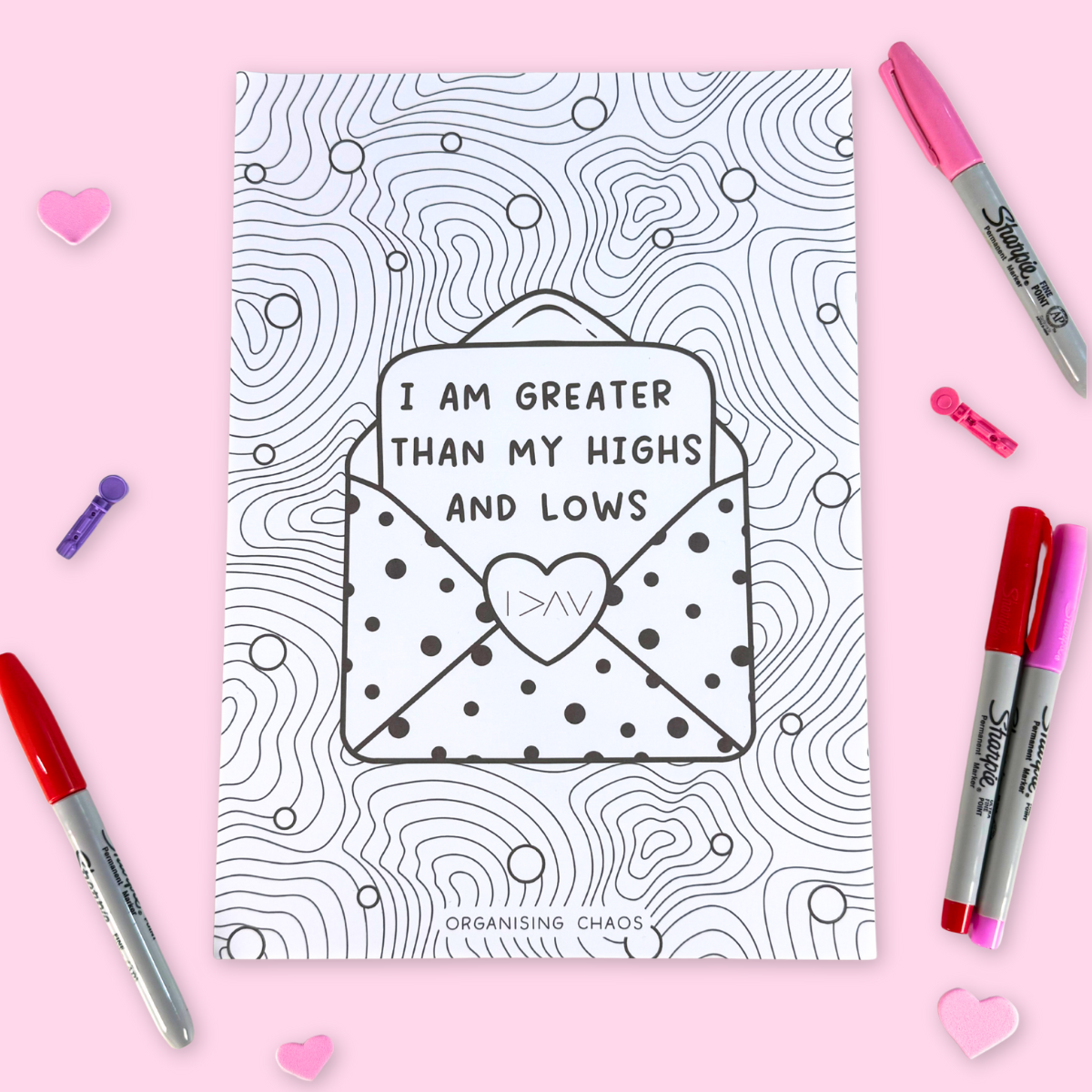 FREE Valentines Diabetes Colouring Pages (Digital Download)