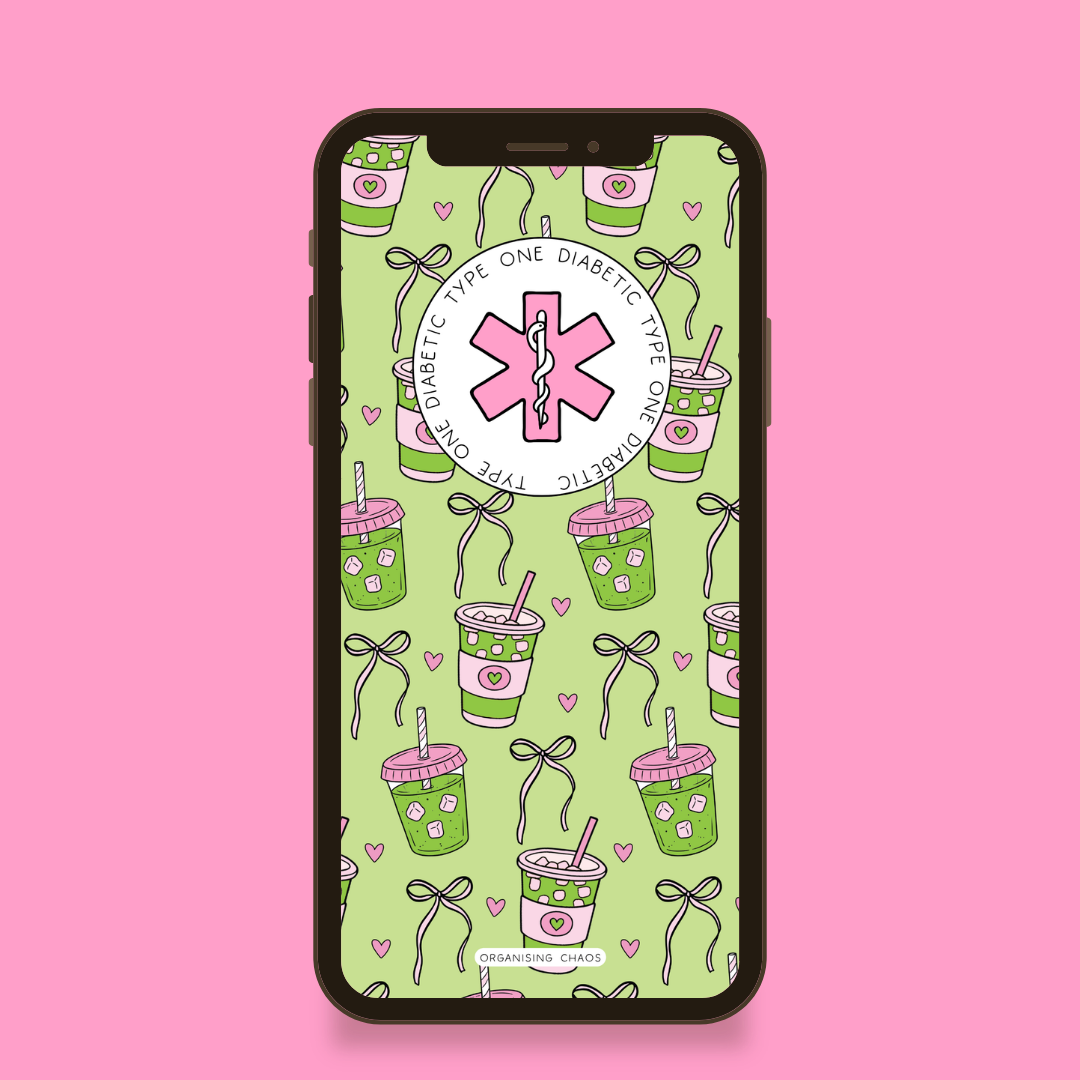 Free Matcha Insulin Phone Wallpapers