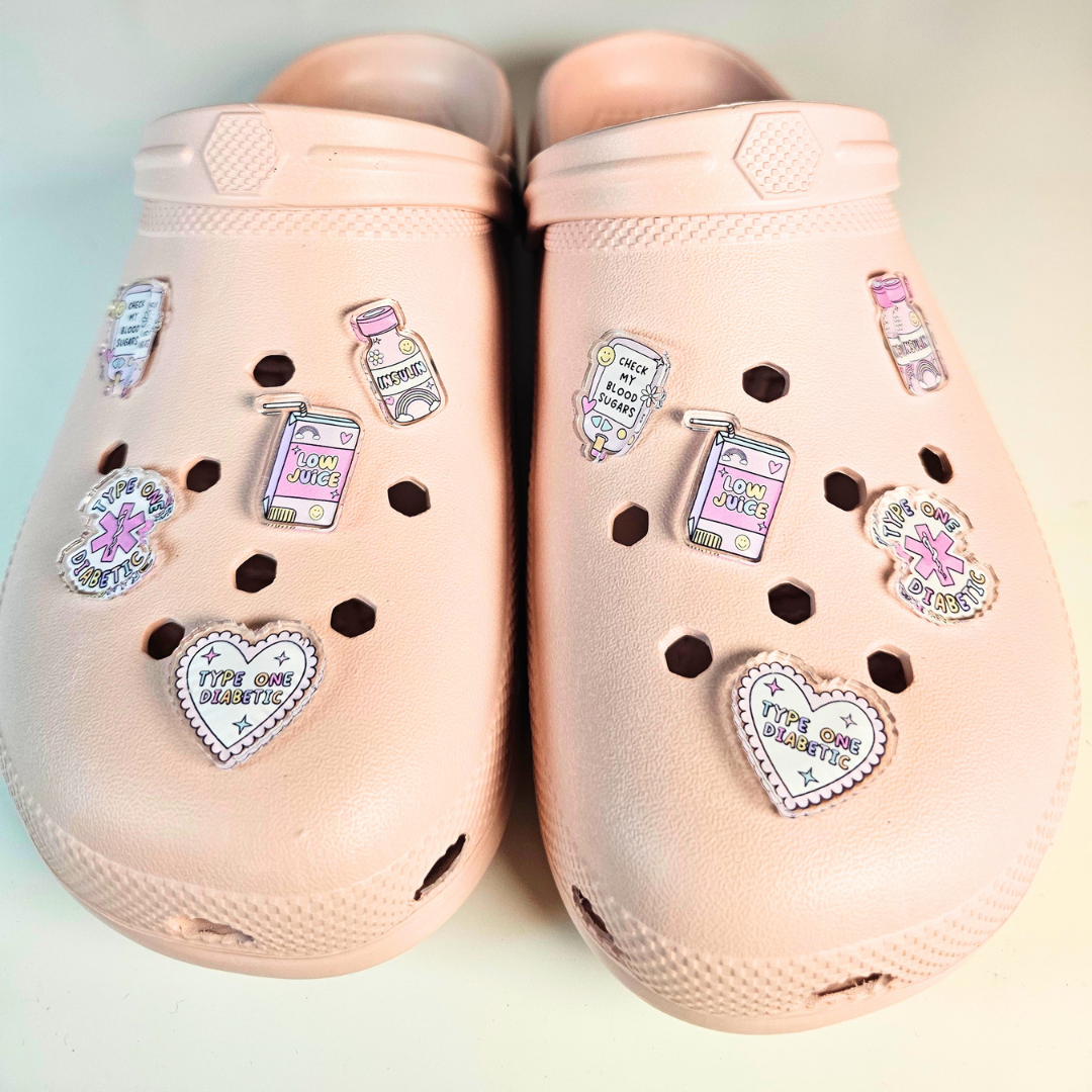 Diabetic Shoe Charms