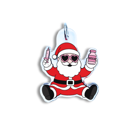 Insulin Santa Charm