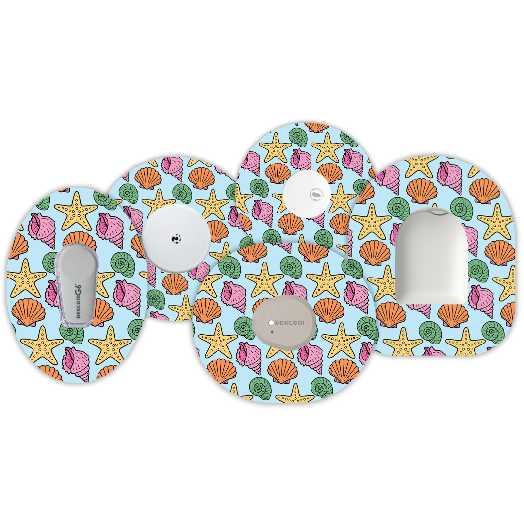 Summer Diabetic Device Patch 4 Pack