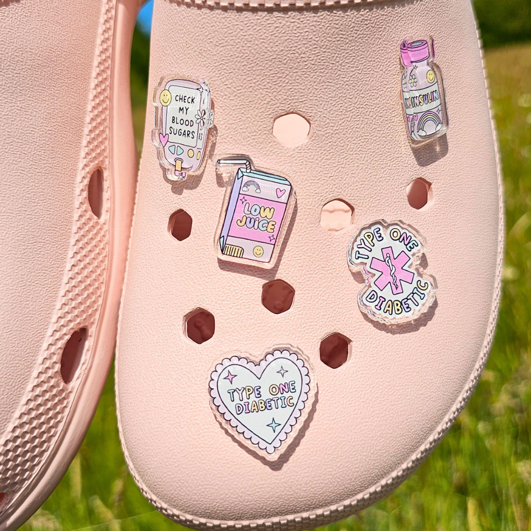 Diabetic Shoe Charms