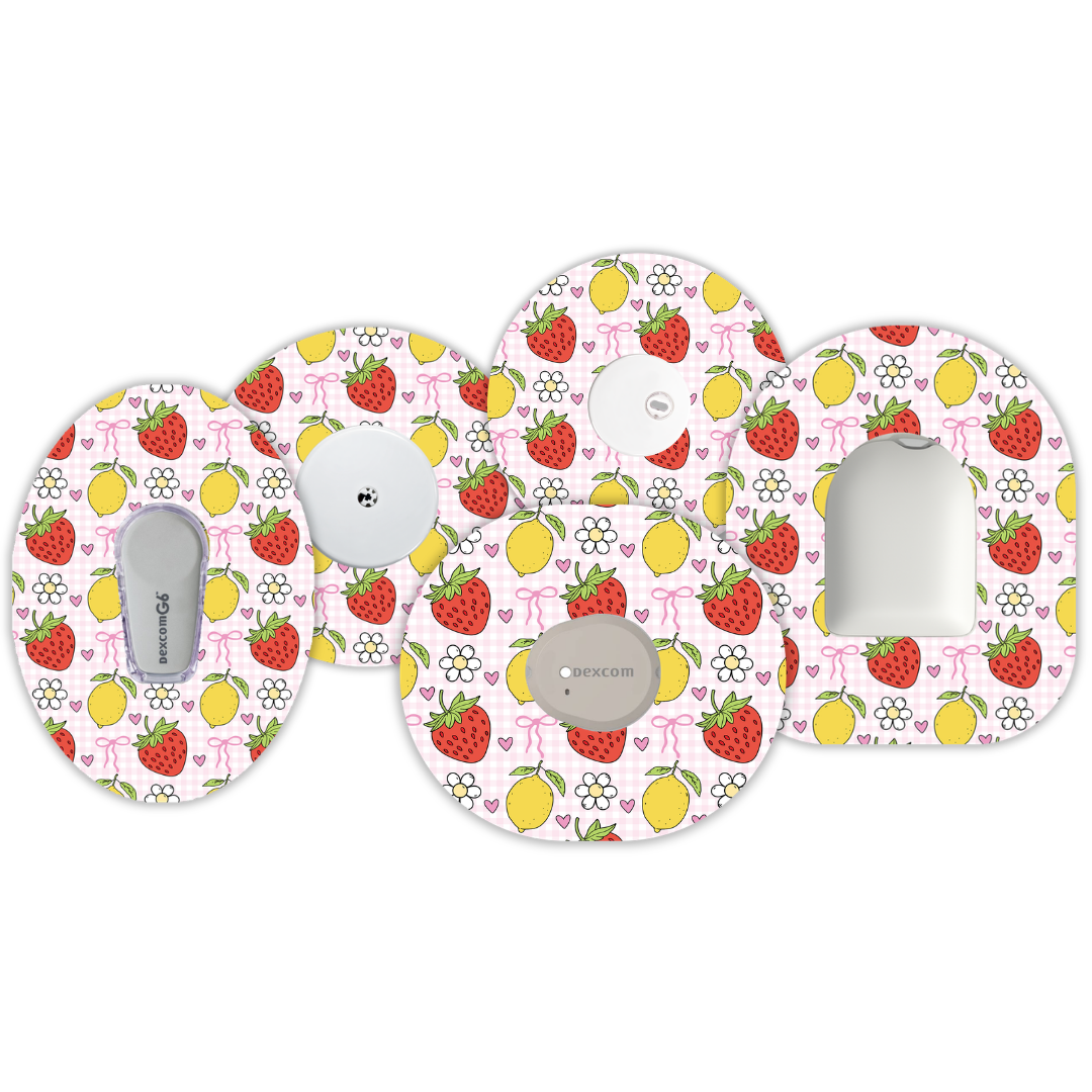 Brighten Your Diabetic Device Patch 4 Pack