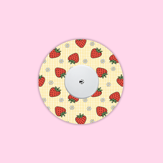 Sweet Strawberries Freestyle Libre 1/2 Patch