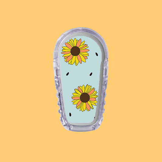 Sunflower Dexcom G6/One Sensor Sticker
