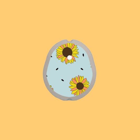 Sunflower Dexcom G7/One+ Sensor Sticker