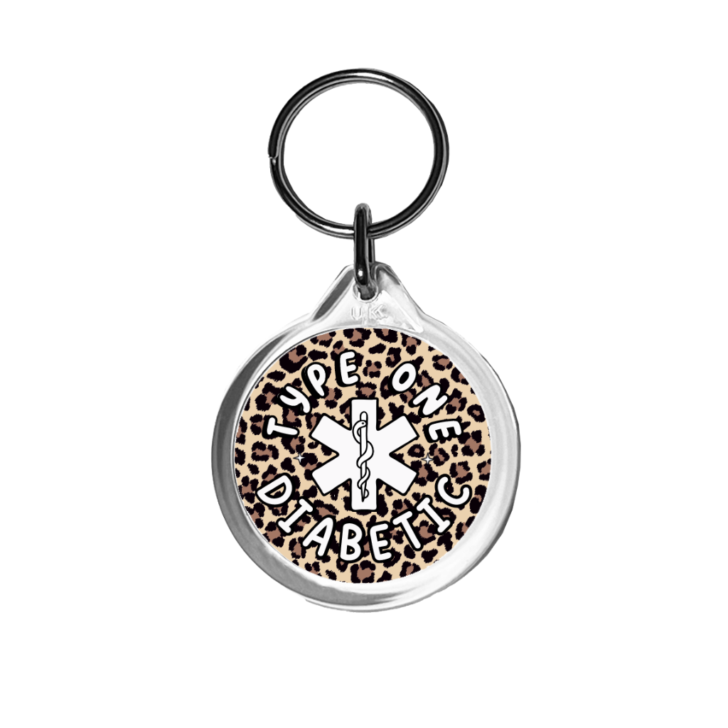 Type One Animal Print Keychain