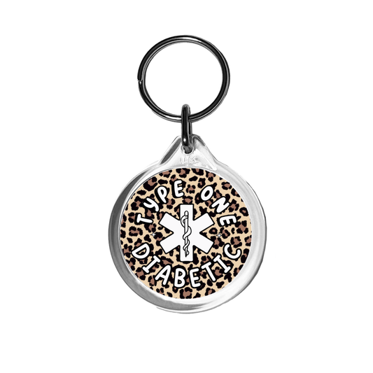 Type One Animal Print Keychain