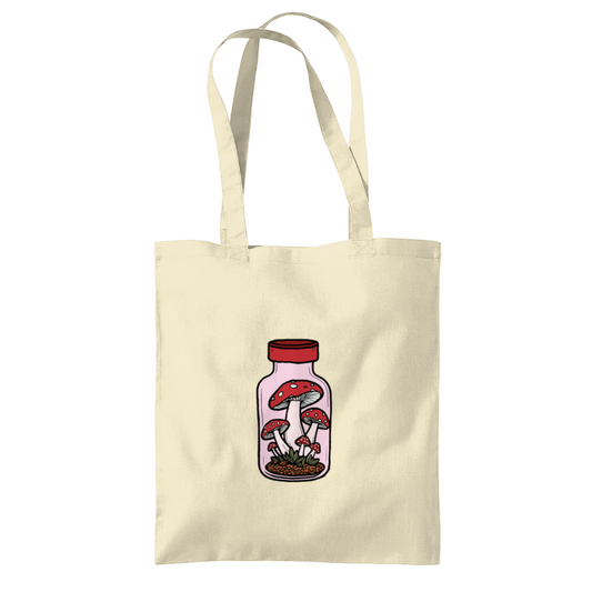 Mushroom Insulin Vial Tote Bag